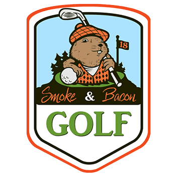 Smoke and Bacon Golf Logo